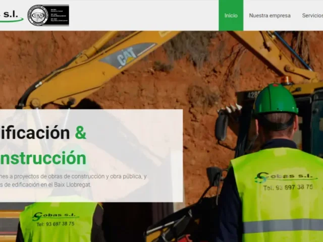 Página web de Cobas Baix Llobregat — diseño web de aColor